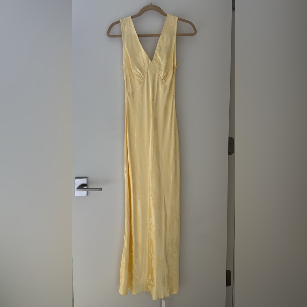 Omnes Yellow Maxi Dress
